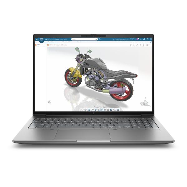 HP DK1L4ET laptop Copilot+ PC Intel Core Ultra 7 356H 40,6 cm [16] WUXGA 24 GB DDR5-SDRAM 1 TB SSD NVIDIA RTX PRO 1000 Blackwell Wi-Fi 6E [802.11ax] Windows 11 Pro AI Workstation, AI PC Argento (HP ZBook X G2i Mobile Workstation - AI Workstation, AI ...