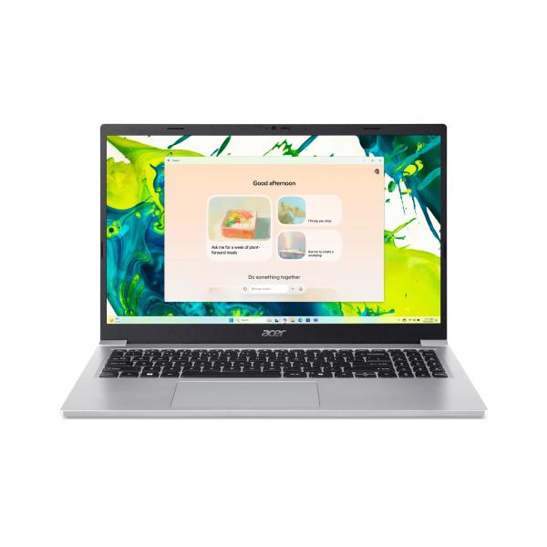 Acer Aspire Lite 15 N150 8GB 128GB WH Intel N Computer portatile 39,6 cm [15.6] Full HD DDR4-SDRAM SSD Wi-Fi 5 [802.11ac] Windows 11 Home Argento Inglese UK (ASPIRE LITE 15 N150 8GB 128GB WH) - Versione UKAcer4711721176238NX.DCWEK.005