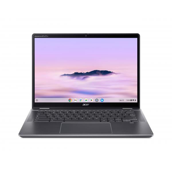 Acer Chromebook CPE594-1N-51XY Intel Core 5 120U 35,6 cm [14] Touch screen WUXGA 16 GB DDR5-SDRAM 256 GB SSD Wi-Fi 6E [802.11ax] ChromeOS Grigio (ACER CB514SPN I5120U 16/256 TCH CHR) - Versione UKAcer4711721146804NX.KWFEK.004