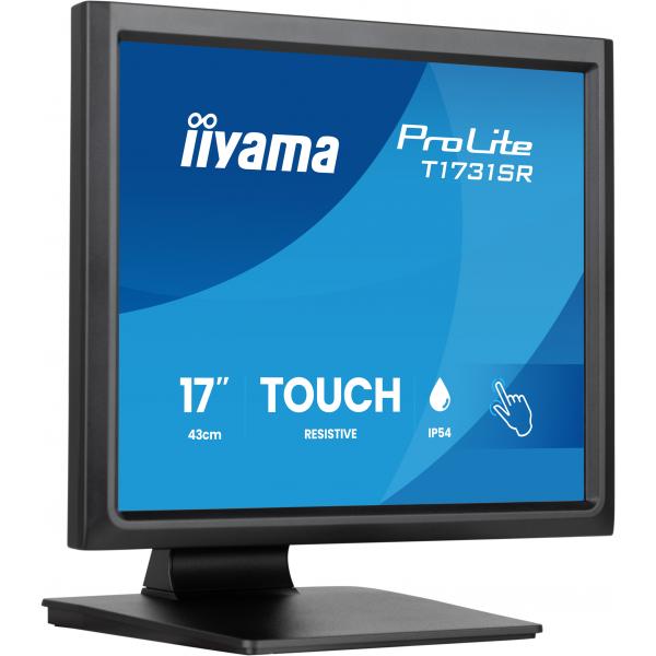 Iiyama ProLite T1731SR-B2S Monitor PC 43,2 cm [17] 1280 x 1024 Pixel SXGA LCD Touch screen Tavolo Nero (iiyama ProLite T1731SR-B2S computer monitor 43.2 cm [17'])Iiyama4948570127702T1731SR-B2S