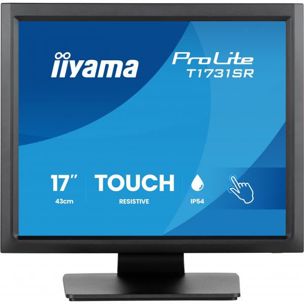 Iiyama ProLite T1731SR-B2S Monitor PC 43,2 cm [17] 1280 x 1024 Pixel SXGA LCD Touch screen Tavolo Nero (iiyama ProLite T1731SR-B2S computer monitor 43.2 cm [17'])Iiyama4948570127702T1731SR-B2S