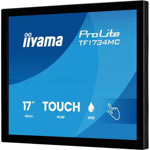 Iiyama ProLite TF1734MC-B8X Monitor PC 43,2 cm [17] 1280 x 1024 Pixel SXGA LCD Touch screen Tavolo Nero (iiyama ProLite TF1734MC-B8X computer monitor 43.2 cm [17'])Iiyama4948570127818TF1734MC-B8X