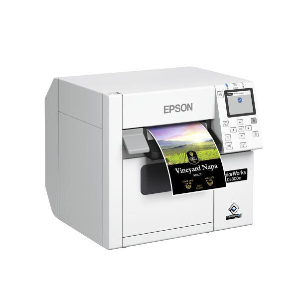 Epson ColorWorks CW-D3800e (COLORWORKS CW-D3800E DESKTOP - COLOUR LABEL PRINTER MAX. 100 MM)Epson8715946747958C31CK03202