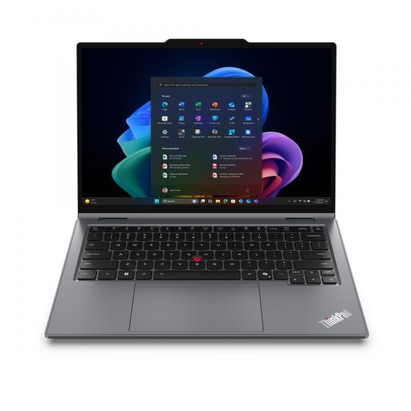 Lenovo ThinkPad X1 2-in-1 Gen 11 Aura Edition Copilot+ PC Intel Core Ultra 7 355 Ibrido [2 in 1] 35,6 cm [14] Touch screen 2.8K 32 GB LPDDR5x-SDRAM 1 TB SSD Wi-Fi 7 [802.11be] Windows 11 Pro Grigio Tedesco (TP X1 2-IN1 G11 CU7-355 32GB - 1TB SSD 14.0...