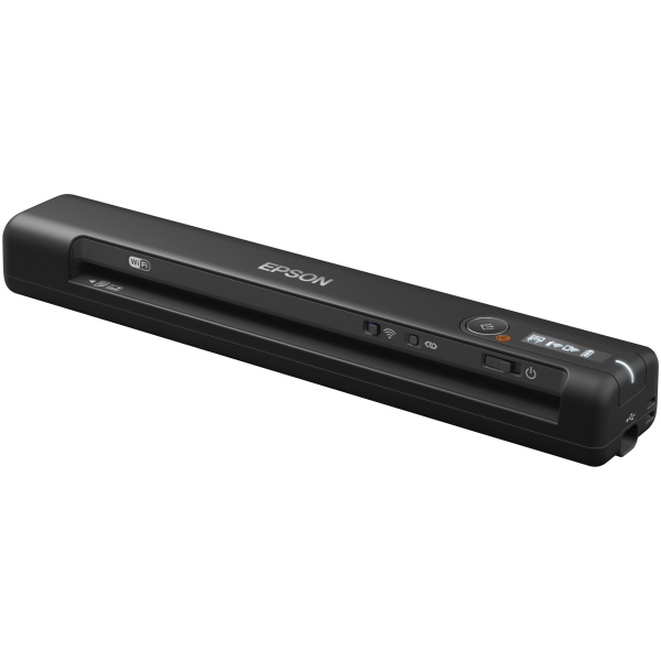 Epson WorkForce ES-60W (Epson WorkForce ES-60W - Document scanner - Contact Image Sensor [CIS] - A4/Legal - 600 dpi x 600 dpi - up to 15 ppm [mono] / up to 15 ppm [colour] - up to 300 scans per day - USB 2.0, Wi-Fi)EpsonB11B253401BY
