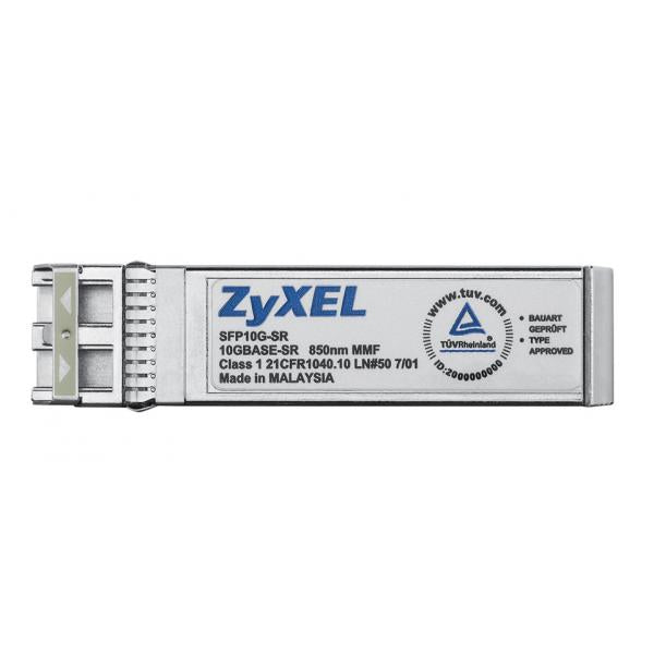 Zyxel SFP10G-SR modulo del ricetrasmettitore di rete Fibra ottica 10000 Mbit/s SFP+ 850 nm (Zyxel SFP10G-SR - Modulo transceiver SFP+ - 10GbE - 10GBase-SR - LC multi-mode - fino a 300 m - 850 nm - per Zyxel XGS1910-24, XGS1910-48)ZyxelSFP10G-SR-ZZ0101F