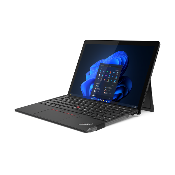 Lenovo ThinkPad X12 Detachable Gen 2 Copilot+ PC Intel Core Ultra 5 134U Ibrido [2 in 1] 31,2 cm [12.3] Touch screen Full HD+ 16 GB LPDDR5x-SDRAM 256 GB SSD Wi-Fi 6E [802.11ax] Windows 11 Pro Nero Inglese UK (Lenovo) - Versione UKLenovo21LLS0AM00