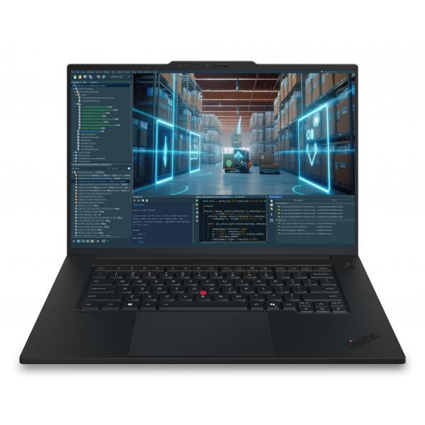 Lenovo ThinkPad T1g Gen 9 Intel Core Ultra 7 356H Computer portatile 40,6 cm [16] WUXGA 64 GB LPDDR5x-SDRAM 512 GB SSD NVIDIA GeForce RTX 5060 Laptop GPU Wi-Fi 7 [802.11be] Windows 11 Pro Nero Tedesco (TP T1G G8 CU7-356H 64GB - 512GB SSD RTX5060 16FH...
