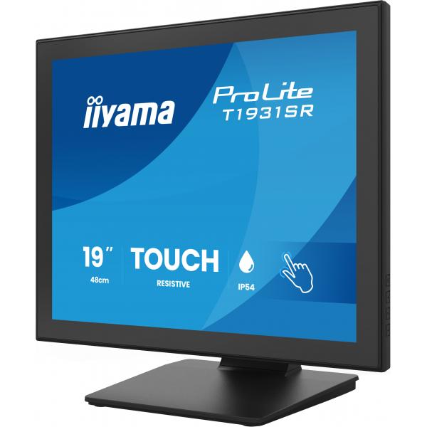 Iiyama ProLite T1931SR-B2S Monitor PC 48,3 cm [19] 1280 x 1024 Pixel SXGA LCD Touch screen Tavolo Nero (iiyama ProLite T1931SR-B2S computer monitor 48.3 cm [19'])Iiyama4948570127757T1931SR-B2S