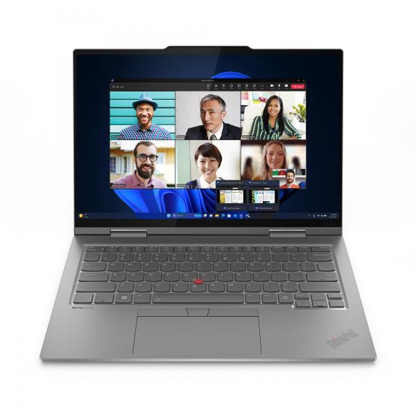 Lenovo ThinkPad X1 2-in-1 Gen 9 Intel Core Ultra 5 135U Ibrido [2 in 1] 35,6 cm [14] Touch screen WUXGA 32 GB LPDDR5x-SDRAM 512 GB SSD Wi-Fi 6E [802.11ax] Windows 11 Pro Inglese UK Grigio (Lenovo) - Versione UKLenovo019927458605821KE0080UK