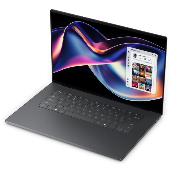 DELL XPS DA16260 Copilot+ PC Intel Core Ultra X7 358H Computer portatile 40,6 cm [16] Touch screen 3.2K 32 GB LPDDR5x-SDRAM 1 TB SSD Wi-Fi 7 [802.11be] Windows 11 Pro Grafite Inglese UK (DELL DA16260 UX7-358H 32/1TB ARC) - Versione UKDell539732103782...