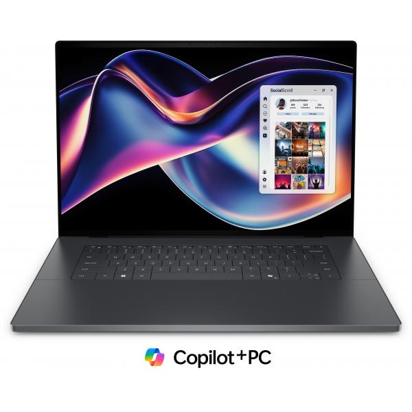 DELL XPS DA16260 Copilot+ PC Intel Core Ultra X7 358H Computer portatile 40,6 cm [16] Touch screen 3.2K 32 GB LPDDR5x-SDRAM 1 TB SSD Wi-Fi 7 [802.11be] Windows 11 Pro Grafite Inglese UK (DELL DA16260 UX7-358H 32/1TB ARC) - Versione UKDell539732103782...