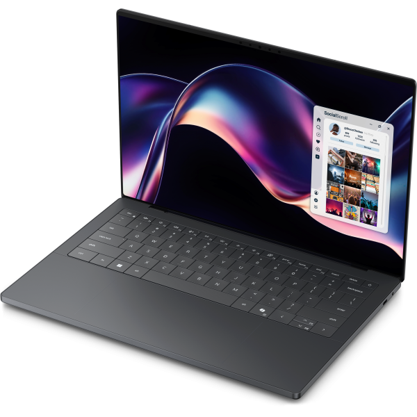 DELL XPS 14 DA14260 Copilot+ PC Intel Core Ultra X7 358H Computer portatile 35,6 cm [14] Touch screen 2.8K 32 GB LPDDR5x-SDRAM 1 TB SSD Wi-Fi 7 [802.11be] Windows 11 Pro Grafite Italiano (Dell XPS 14 DA14260 - AI PC - Intel Core Ultra X7 - 358H / fin...