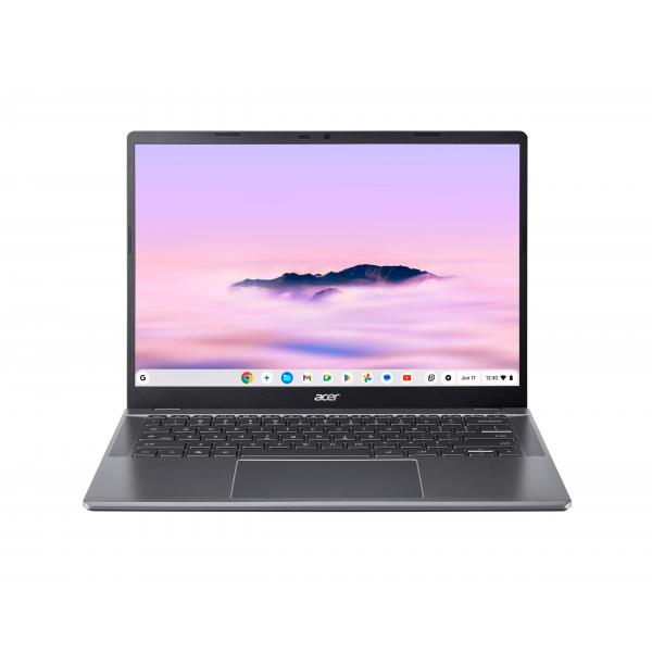 Acer Chromebook Plus 514 CB514-5H-574N Intel Core 5 120U 35,6 cm [14] WUXGA 8 GB LPDDR5-SDRAM 512 GB SSD Wi-Fi 7 [802.11be] ChromeOS Grigio (Acer) - Versione UKAcerNX.JKAEK.005