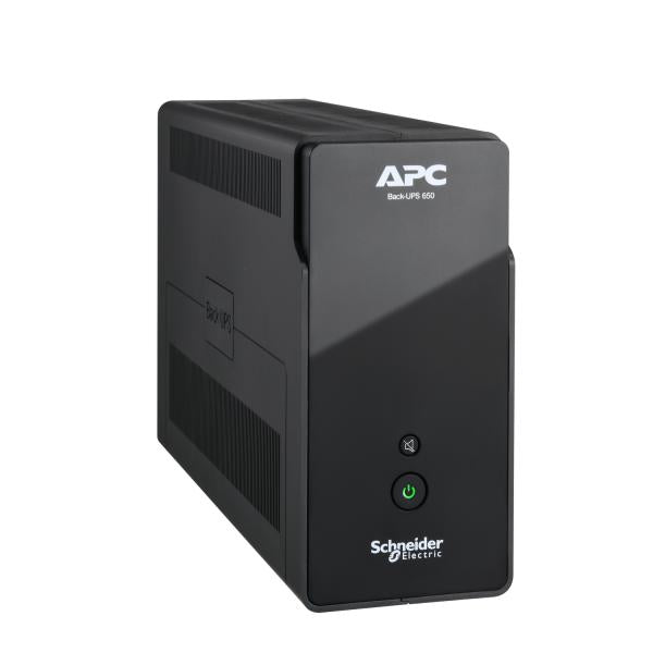 APC BK650G2I gruppo di continuità [UPS] A linea interattiva 0,65 kVA 400 W 6 presa[e] AC (APC Back-UPS BK650G2I - UPS - tower - 230 V c.a. V - 400 watt - 650 VA - USB - connettori di uscita 6 - nero)Apc0731304792062BK650G2I