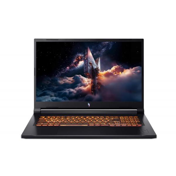 Acer Nitro V 17 AI ANV17-41 ANV17-41-R3VU 43.9 cm [17.3] Clamshell Gaming Notebook - Full HD - 144 Hz - AMD Ryzen 7 Ryzen 200 Series 260 - 16 GB - 512 GB PCI Express NVMe 4.0 SSD - English [UK] Keyboard - Black Computer portatile 43,9 cm [17.3] DDR5-...