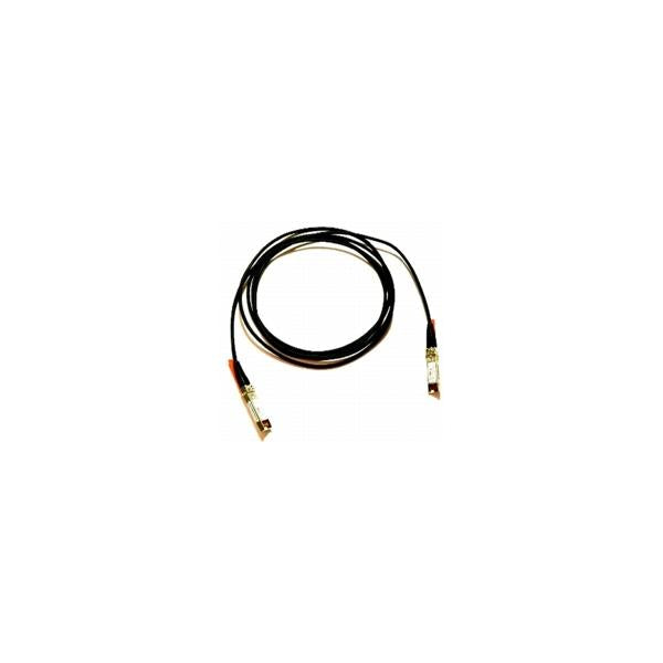 Cisco 10GBASE-CU, SFP+, 2m cavo InfiniBand e in fibra ottica SFP+ Nero (Cisco SFP+ Copper Twinax Cable - Direct attach cable - SFP+ to SFP+ - 2 m - twinaxial - brown - for 250 Series, Catalyst 2960, 2960G, 2960S, ESS9300, Nexus 93180, 9336, 9372, UCS...
