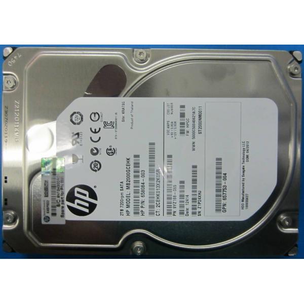 HPE 2TB non-hot-plug SATA HDD disco rigido interno 7200 Giri/min 3.5 (HPE HDD 2TB NON-HS [NHP] SATA,7,200 RPM, 6 GB , 3.5-INCH , MDL)Hpe5712505032589659570-001