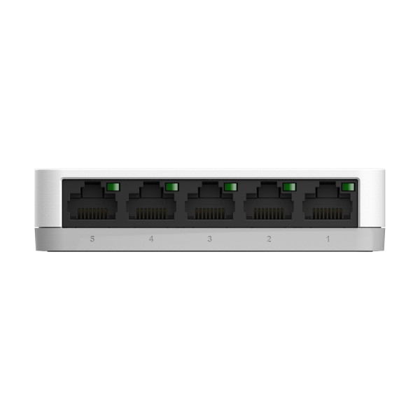 D-Link GO-SW-5G Non gestito Gigabit Ethernet [10/100/1000] Bianco (GO 5-PORT GIGABIT EASY - DESKTOP SWITCH)D-linkGO-SW-5G/E