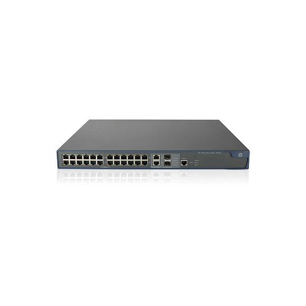 HPE 3100-24-PoE v2 EI Switch Gestito L2 Fast Ethernet [10/100] Supporto Power over Ethernet [PoE] 1U Nero (HPE SWITCH 3100-24-PoE v2 EI)HpeJD313B
