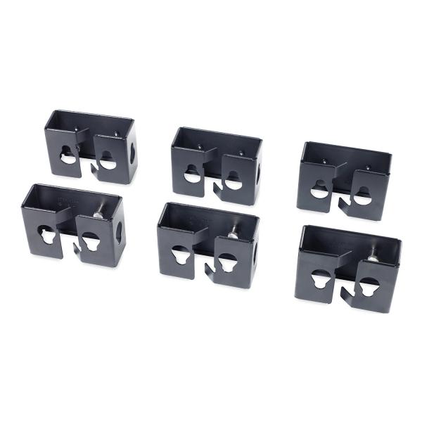 APC AR7710 Cable Containment Brackets Nero (Cable Containment Brackets with PDU Mounting Capability for NetShelter SX)ApcAR7710