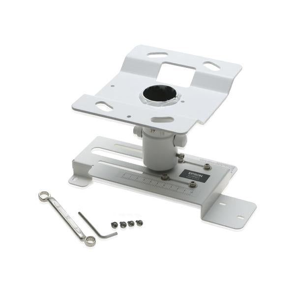 Epson Supporto per il montaggio a soffitto [Bianco]  ELPMB23 (ELPMB23 - White Ceiling Mount and Plate)EpsonV12H003B23