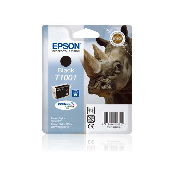 Epson Rhino Cartuccia Nero (EPSON T1001 BLACK INK CARTRIDGE)EpsonC13T10014010