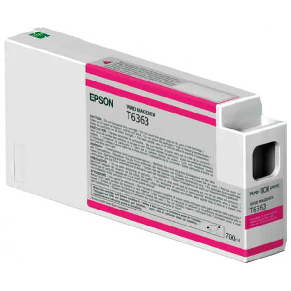 Epson Tanica Vivid Magenta (T6363 VIVID MAGENTA INK CART - 700ML)EpsonC13T636300