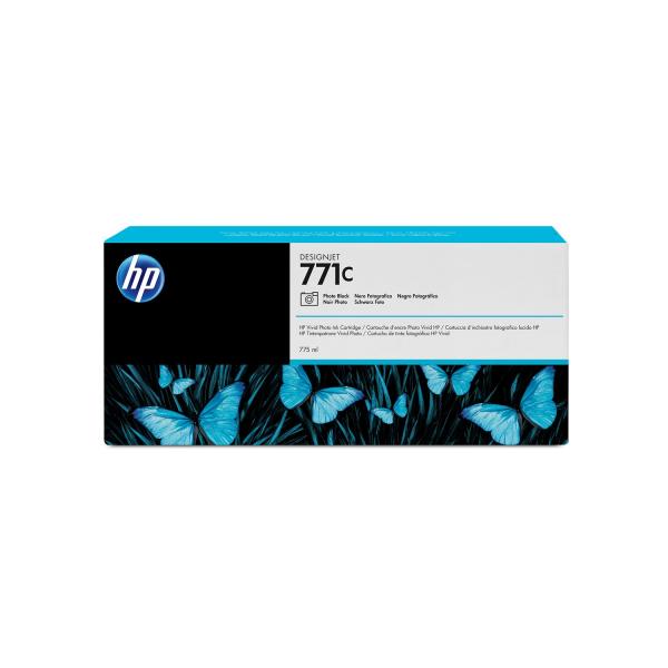HP Cartuccia inchiostro nero fotografico DesignJet 771C, 775 ml (771C 775-ML PHOTO BLK DESIGNJET CART)HpB6Y13A