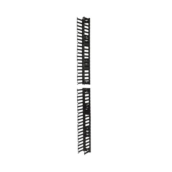 APC AR7580A blindosbarra Passerella in filo d'acciaio dritta Nero (APC - Kit gestione cavo rack - nero - 42U - Compatibile TAA [pacchetto di 2] - per NetShelter SX)ApcAR7580A