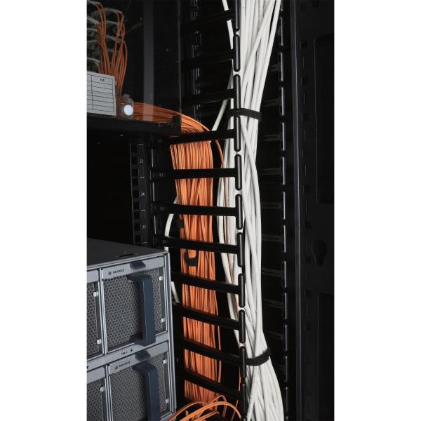 APC AR7588 blindosbarra Passerella in filo d'acciaio dritta Nero (VERTICAL CABLE MANAGER FOR NET - SHELTER SX 750MM WIDE 48U [QTY2])ApcAR7588