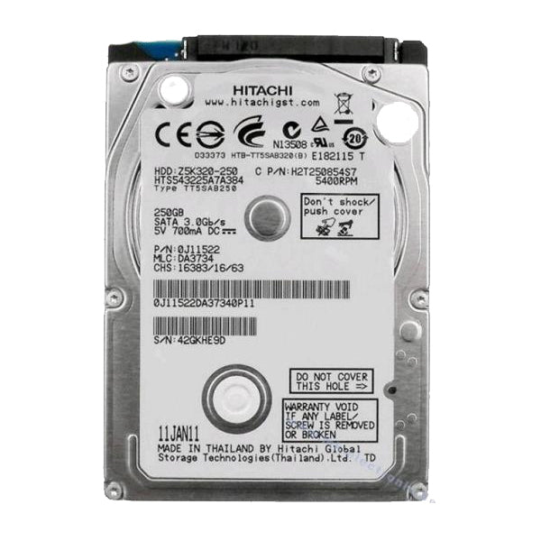 Samsung JC59-00035A disco rigido interno 320 GB 2.5 (*Non Cancellable/Non Returnable [NCNR]* HDD 320G HTS543232A7A384 S63)SamsungJC59-00035A