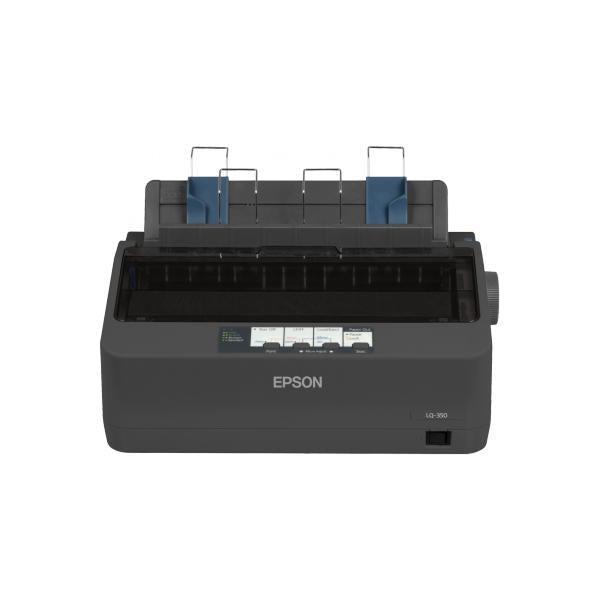 Epson LQ-350 stampante ad aghi 360 x 180 DPI 347 cps (Epson LQ-350 Dot Matrix Printer , 24 pins, 80 column, original + 3 copies, 300 cps HSD [10 cpi], Epson ESC/P2 - IBM 2390+ emulation, 14 fonts, 8 Barcode fonts, 3 paper paths, single and continous ...