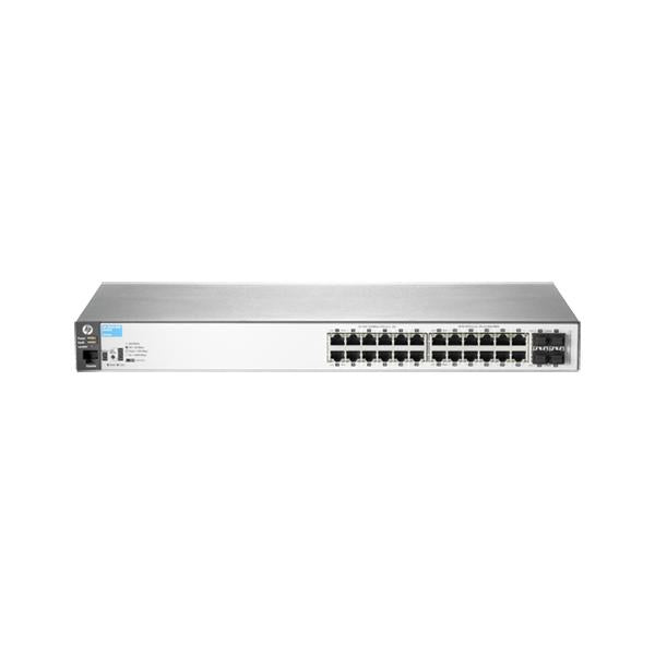 Hewlett Packard Enterprise 2530-24G Gestito L2 Gigabit Ethernet [10/100/1000] 1U (HPE ARUBA SWITCH 2530-24G MANAGED,24x10/100/1000 4xGIGABIT SFP)Hpe5712505769850J9776-61001