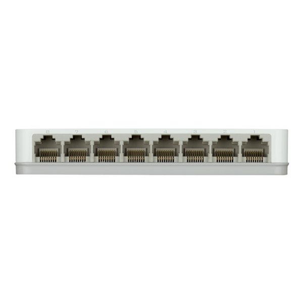 D-Link GO-SW-8GE switch di rete Gigabit Ethernet [10/100/1000] Nero (8-Port GIGABIT EASY DESKTOP - Warranty: 24M)D-linkGO-SW-8G/E
