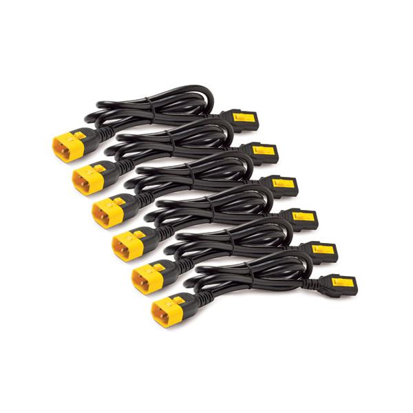 APC AP8702S-NA cavo di alimentazione Nero 0,61 m Accoppiatore C13 Accoppiatore C14 (APC - Power cable - power IEC 60320 C13 to IEC 60320 C14 - 10 A - 61 cm - black - North America - for P/N: SCL500RMI1UC, SCL500RMI1UNC, SMT3000I-AR, SMT3000R2I-AR, SM...