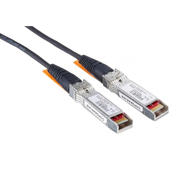 Cisco 10GBASE-CU SFP+ Cable 3 Meter cavo InfiniBand e in fibra ottica 3 m Nero (10GBASE-CU SFP+ CABLE 3 METER - .)CiscoSFP-H10GB-CU3M=