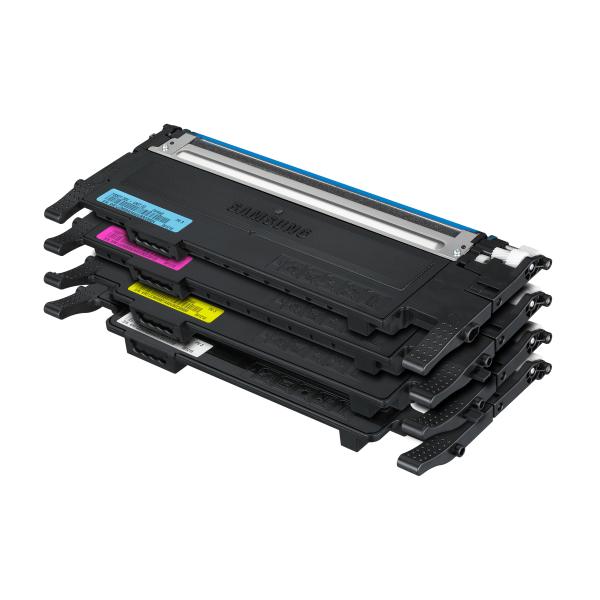 Samsung CLT-P4072C cartuccia toner 4 pz Originale Nero, Ciano, Magenta, Giallo (Toner Kit Rainbow C/M/Y/K - Pages 1.500 - Warranty: 12M)SamsungCLT-P4072C