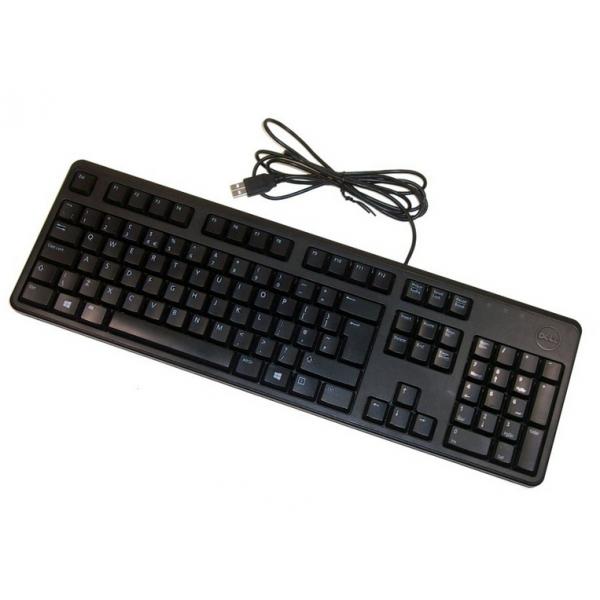 DELL DJ491 tastiera USB QWERTY Inglese Nero (Dell USB Slim QuietKey Keyboard [UK])DellDJ491