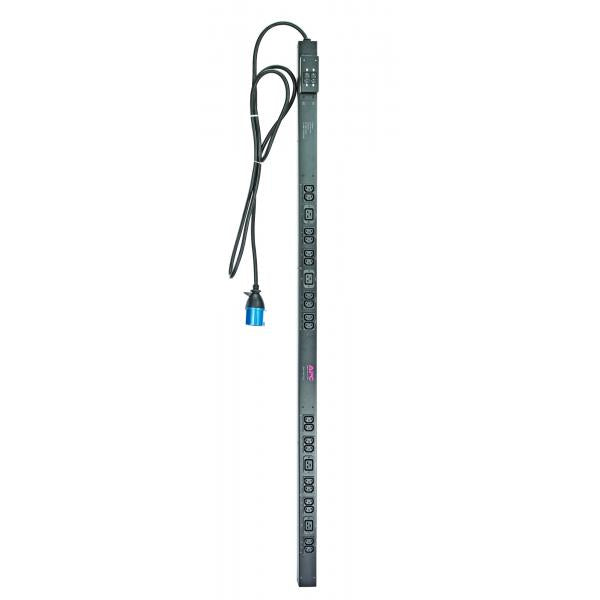 APC RACK PDU. BASIC. ZERO U. 32A. 230V. [20]C13 & [4]C19 unità di distribuzione dell'energia [PDU] 24 presa[e] AC 0U Nero (APC BASIC RACK PDU ZERO U)ApcAP7553