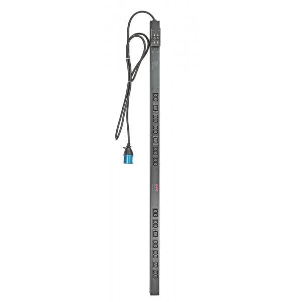 APC RACK PDU. BASIC. ZERO U. 32A. 230V. [20]C13 & [4]C19 unità di distribuzione dell'energia [PDU] 24 presa[e] AC 0U Nero (APC BASIC RACK PDU ZERO U)ApcAP7553