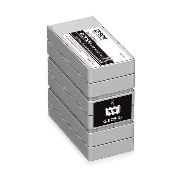 Epson GJIC5[K]: Ink cartridge for ColorWorks C831 and GP-M831 [Black] (GJIC5[K]: INK CARTRIDGE - FOR GP-C831 [BLACK])EpsonC13S020563