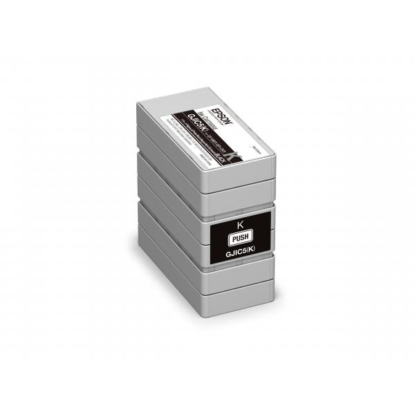 Epson GJIC5[K]: Ink cartridge for ColorWorks C831 and GP-M831 [Black] (GJIC5[K]: INK CARTRIDGE - FOR GP-C831 [BLACK])EpsonC13S020563