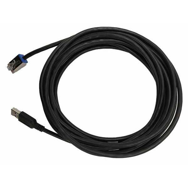 Datalogic 90A052135 cavo USB USB 2.0 4,5 m USB A RJ-45 Nero (CABLE USB TYPE A - EXTL POWER 4.5M/15FT)Datalogic90A052135