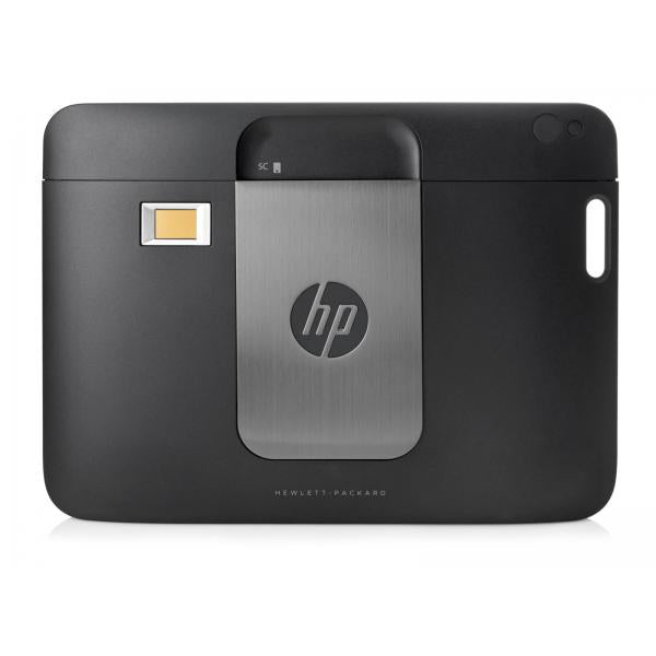 HP Custodia protettiva per ElitePad con lettore smart card e impronte digitali (HP ELITEPAD SECURITY JACKET,Geben Sie Ihrem HP ElitePad ein Extra Level an Sicherheit mit der Security Jacket, welche ber einen integrierten Smartcard und Fingerprint Rea...