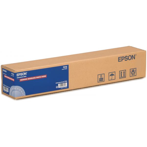 Epson Carta fotografica semilucida Premium, in rotoli da 60, 96cm [24''] x 30, 5m (PREM SEMIG PHOTO PAP-24IN 30 5M 162)EpsonC13S041393