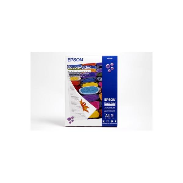 Epson Double-Sided Matte Paper - A4 - 50 Fogli (DOUBLE SIDED MATTE PAPER A4 50SH)EpsonC13S041569