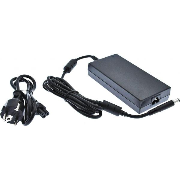 DELL 180W AC adattatore e invertitore Interno Nero (Power Supply and Power Cord - Euro 180W AC Adapter With - 2M Euro Power Cord [Kit] - Warranty: 12M)Dell450-18644