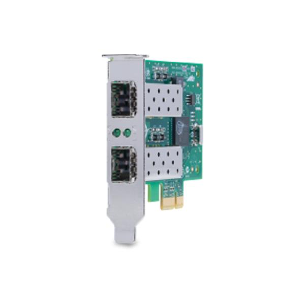 Allied Telesis AT-2911SFP/2-901 scheda di rete e adattatore Interno Fibra 1000 Mbit/s (GE CARD PCI-E DUAL P 2 SFP - 990-005526-901 IN)Allied TelesisAT-2911SFP/2-901