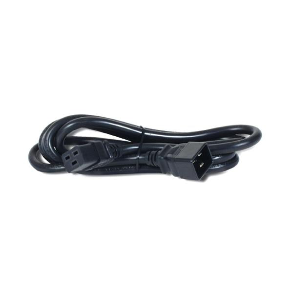 APC AP9877 cavo di alimentazione Nero 1,98 m Accoppiatore C19 Accoppiatore C20 (POWER CORD - IEC 320 C19 TO IEC 320 C20)ApcAP9877